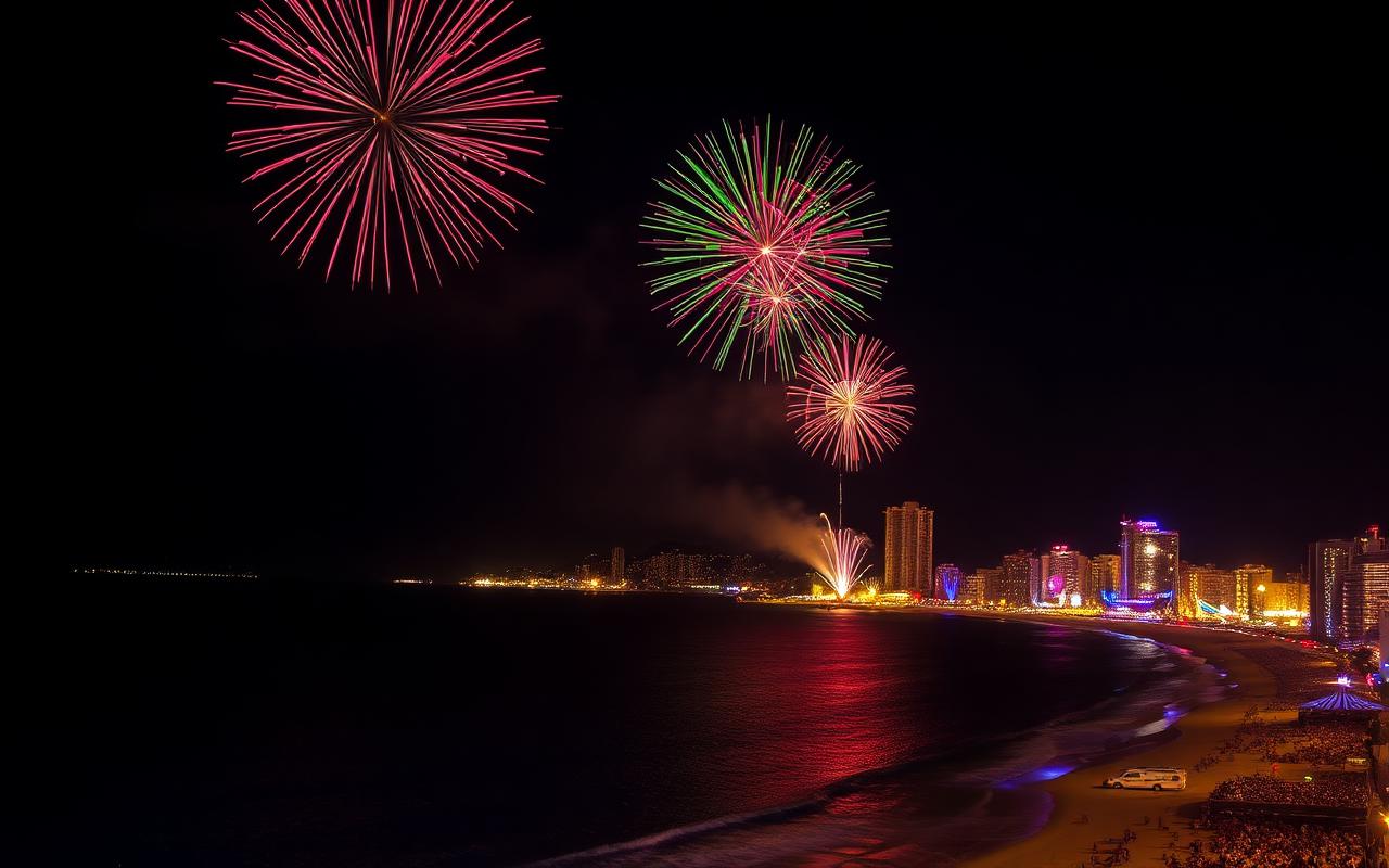 Sky Fest and Calle Gerona — Benidorm